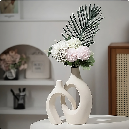 CAPIRON Luxury Ceramic Vase - Modern Nordic Home Decor